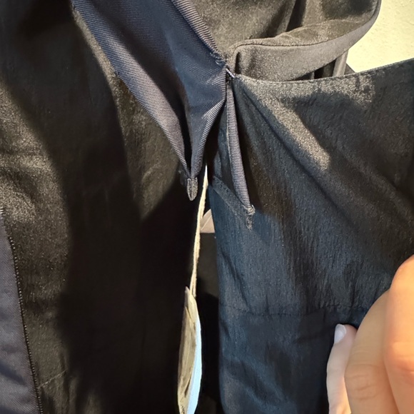 Chloe NWT New Black Asymmetrical One-Shoulder Cocktail Dress with Silver Trim - Picture 13 of 16